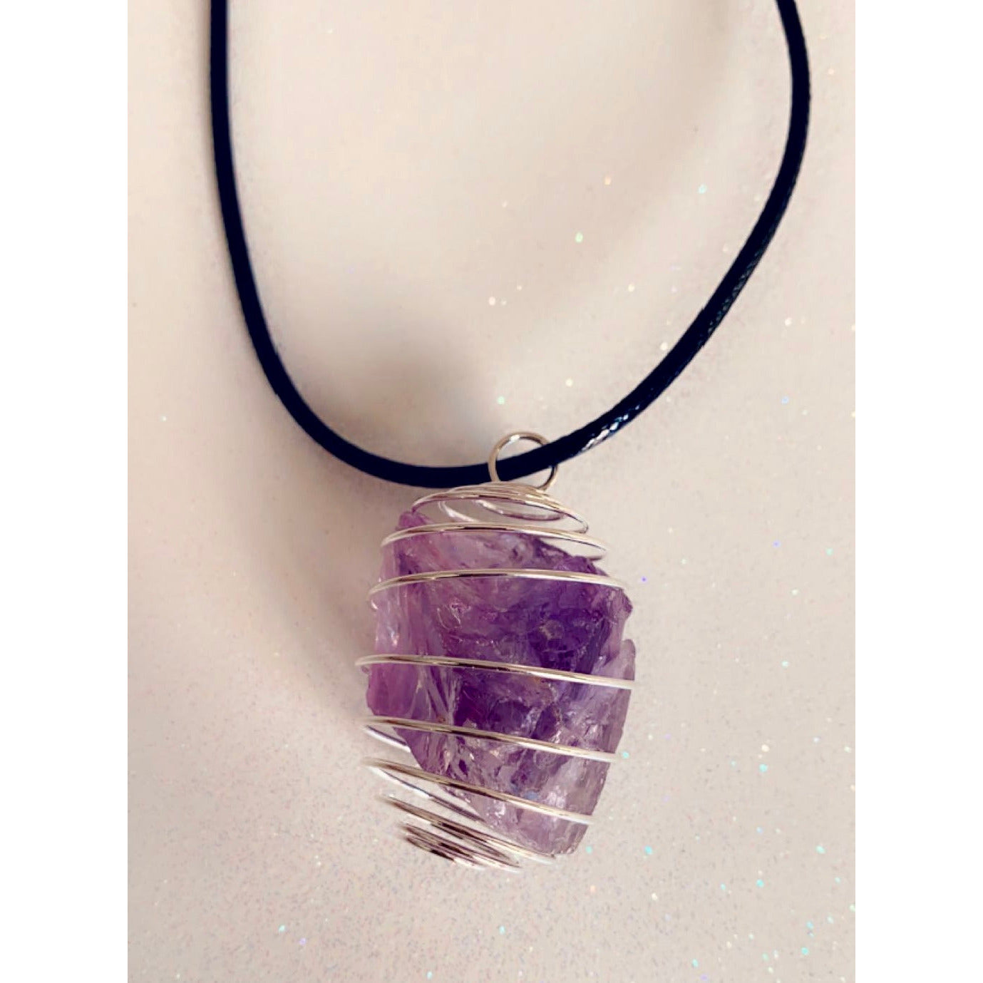 Amethyst Infused Necklace